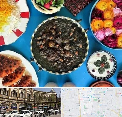 کلاس سفره آرایی در منطقه 11 تهران 