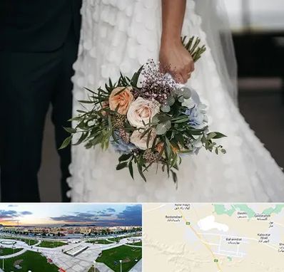 دسته گل عروس در بهارستان اصفهان