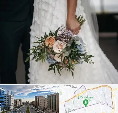 دسته گل عروس در سعادت آباد 