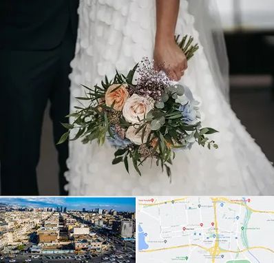 دسته گل عروس در شهرک راه آهن