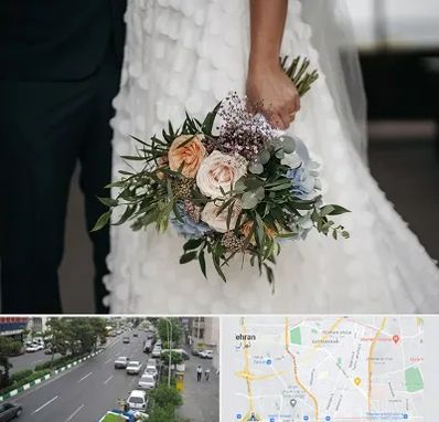 دسته گل عروس در ستارخان 