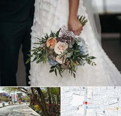 دسته گل عروس در خیابان توحید اصفهان