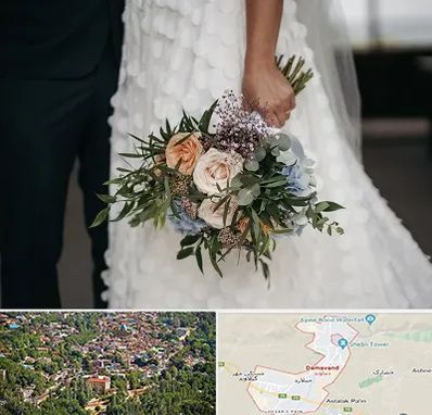 دسته گل عروس در دماوند