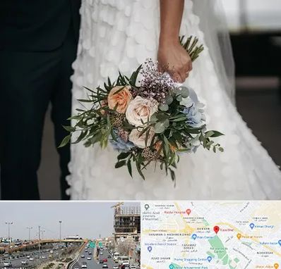 دسته گل عروس در بلوار توس مشهد