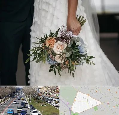 دسته گل عروس در احمدآباد مشهد