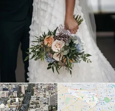 دسته گل عروس در منطقه 18 تهران 