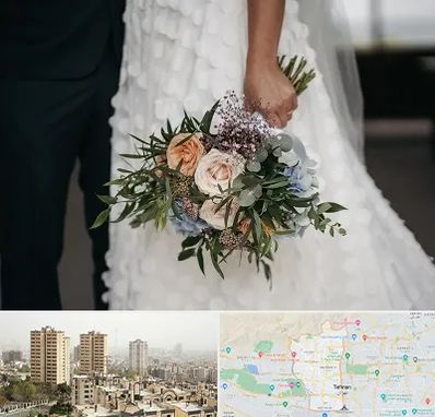 دسته گل عروس در منطقه 5 تهران 