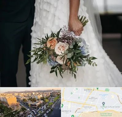 دسته گل عروس در تهرانپارس 