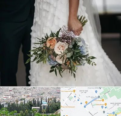 دسته گل عروس در محلاتی شیراز