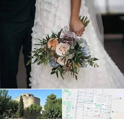 دسته گل عروس در مرداویج اصفهان