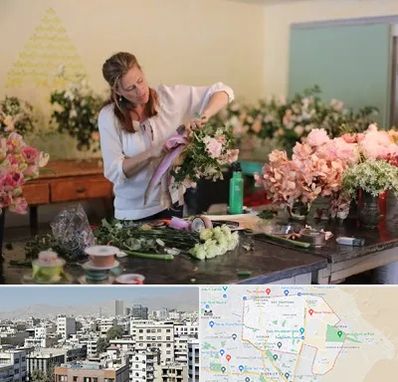 کلاس گل آرایی در منطقه 14 تهران 
