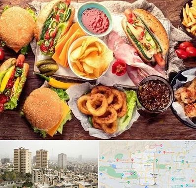 فست فود در منطقه 5 تهران