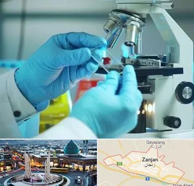 آزمایشگاه با جواب فوری در زنجان