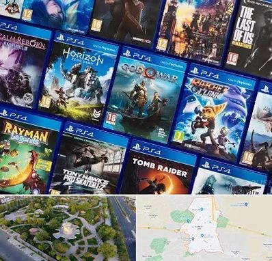 نصب بازی پلی استیشن PS4 در کاشمر