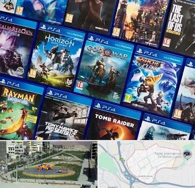 نصب بازی پلی استیشن PS4 در مرزداران تبریز