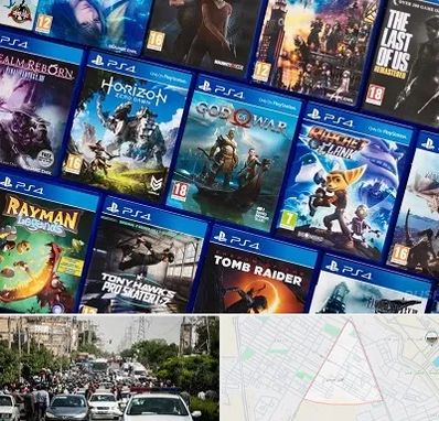 نصب بازی پلی استیشن PS4 در سیدی مشهد