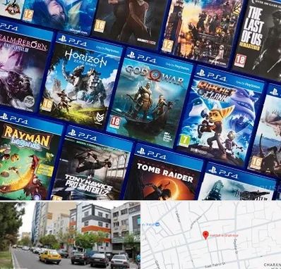 نصب بازی پلی استیشن PS4 در هفده شهریور تبریز