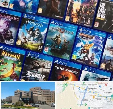 نصب بازی پلی استیشن PS4 در صیاد شیرازی مشهد