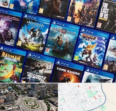 نصب بازی پلی استیشن PS4 در زرافشان اسلامشهر