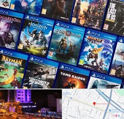 نصب بازی پلی استیشن PS4 در آبرسان تبریز