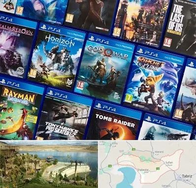 نصب بازی پلی استیشن PS4 در شبستر