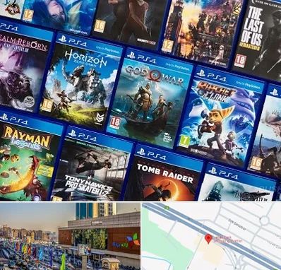 نصب بازی پلی استیشن PS4 در لاله پارک تبریز