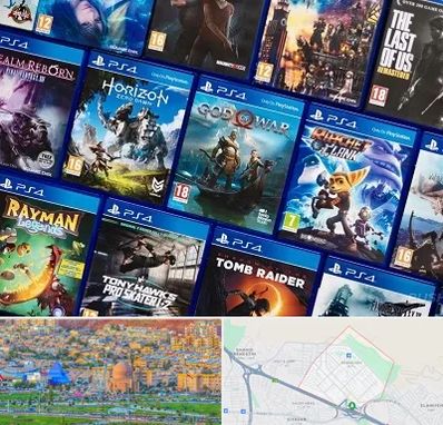 نصب بازی پلی استیشن PS4 در رشدیه تبریز