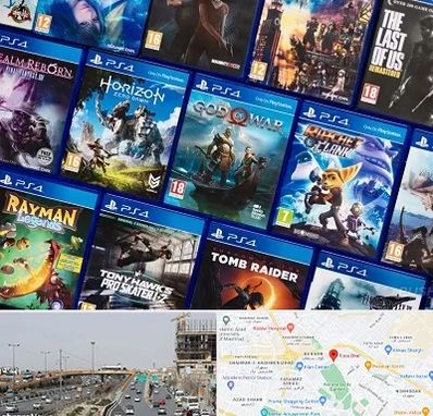 نصب بازی پلی استیشن PS4 در بلوار توس مشهد