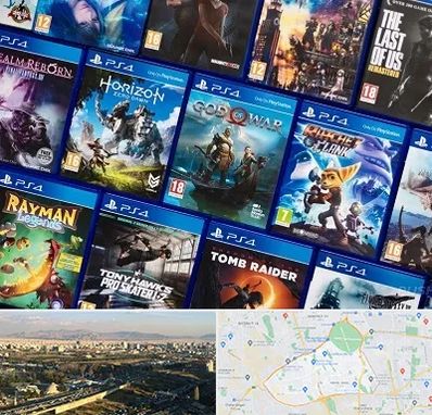 نصب بازی پلی استیشن PS4 در منطقه 19 تهران 