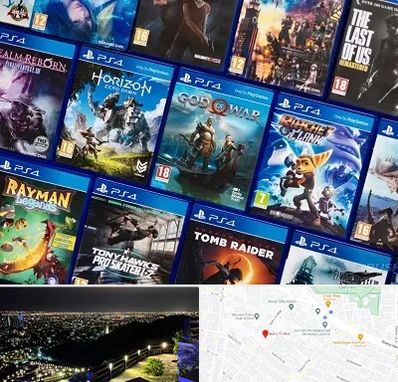 نصب بازی پلی استیشن PS4 در هفت تیر مشهد 