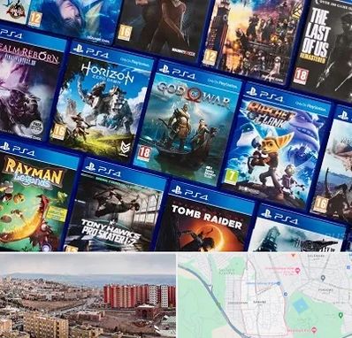 نصب بازی پلی استیشن PS4 در سهند تبریز