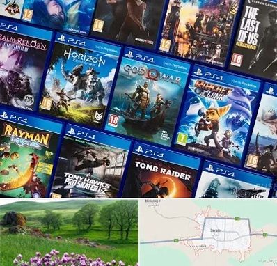 نصب بازی پلی استیشن PS4 در سراب