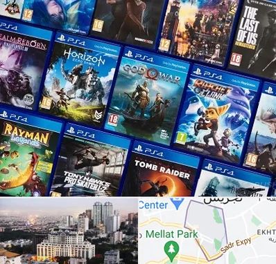 نصب بازی پلی استیشن PS4 در الهیه 