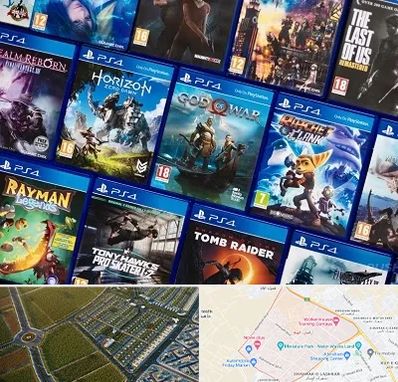 نصب بازی پلی استیشن PS4 در الهیه مشهد