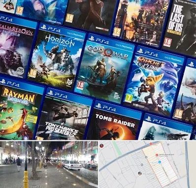 نصب بازی پلی استیشن PS4 در باغ فیض اسلامشهر