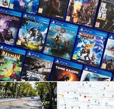 نصب بازی پلی استیشن PS4 در میرداماد 