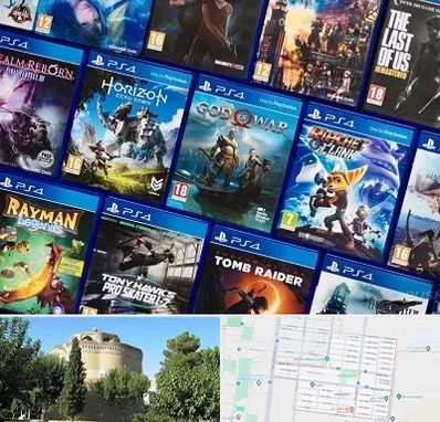 نصب بازی پلی استیشن PS4 در مرداویج اصفهان