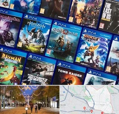 نصب بازی پلی استیشن PS4 در ولیعصر ارومیه