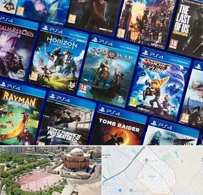 نصب بازی پلی استیشن PS4 در گلستان اسلامشهر