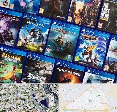 نصب بازی پلی استیشن PS4 در قاسم آباد مشهد 