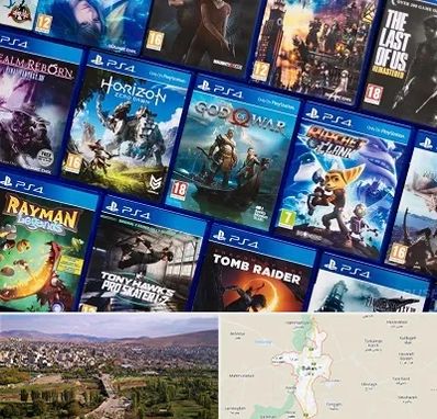 نصب بازی پلی استیشن PS4 در بوکان