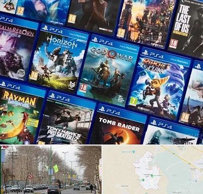 نصب بازی پلی استیشن PS4 در نظرآباد کرج 