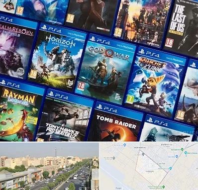 نصب بازی پلی استیشن PS4 در کیانمهر کرج