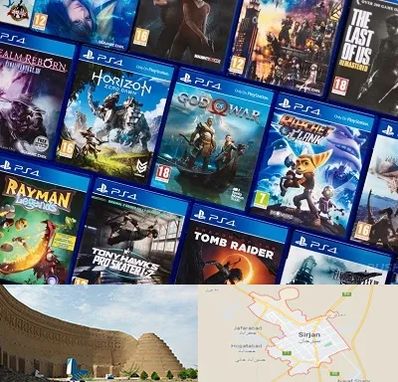 نصب بازی پلی استیشن PS4 در سیرجان