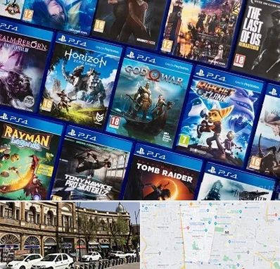 نصب بازی پلی استیشن PS4 در منطقه 11 تهران 