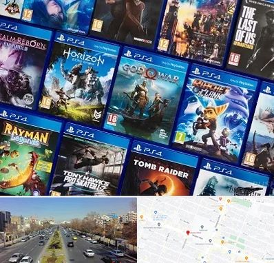 نصب بازی پلی استیشن PS4 در بلوار معلم مشهد