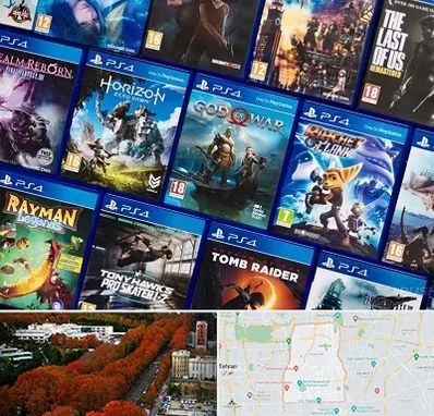 نصب بازی پلی استیشن PS4 در منطقه 6 تهران 