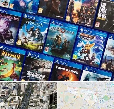 نصب بازی پلی استیشن PS4 در منطقه 18 تهران 