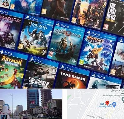 نصب بازی پلی استیشن PS4 در چهارراه طالقانی کرج