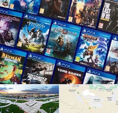 نصب بازی پلی استیشن PS4 در بهارستان اصفهان